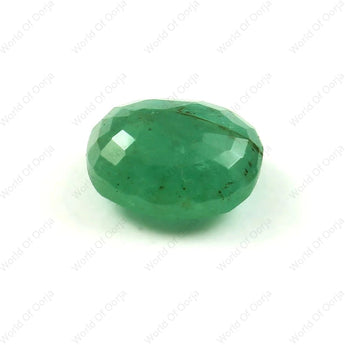 Faceted Emerald (Panna) stone – 4.28 Carat with rich green color