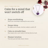 Amethyst Heart Pendant benefits – World of Oorja