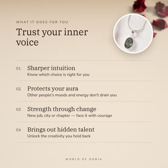 Labradorite Pendant benefits – World of Oorja