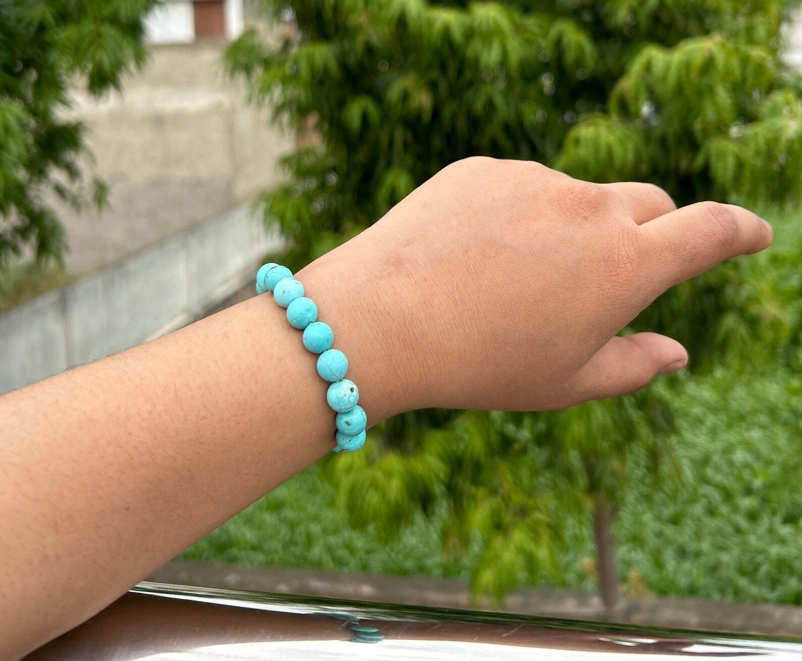 Turquoise Bracelet (Firoza) - WorldOfOorja