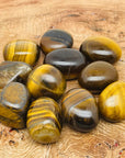 Tiger Eye Tumble Stones