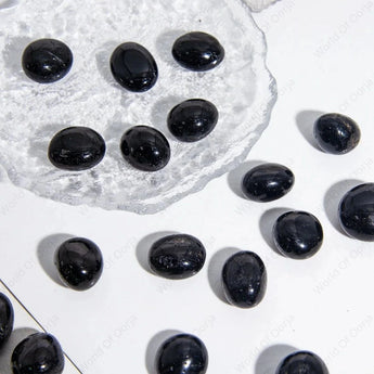 Healing Black Tourmaline tumbled crystal