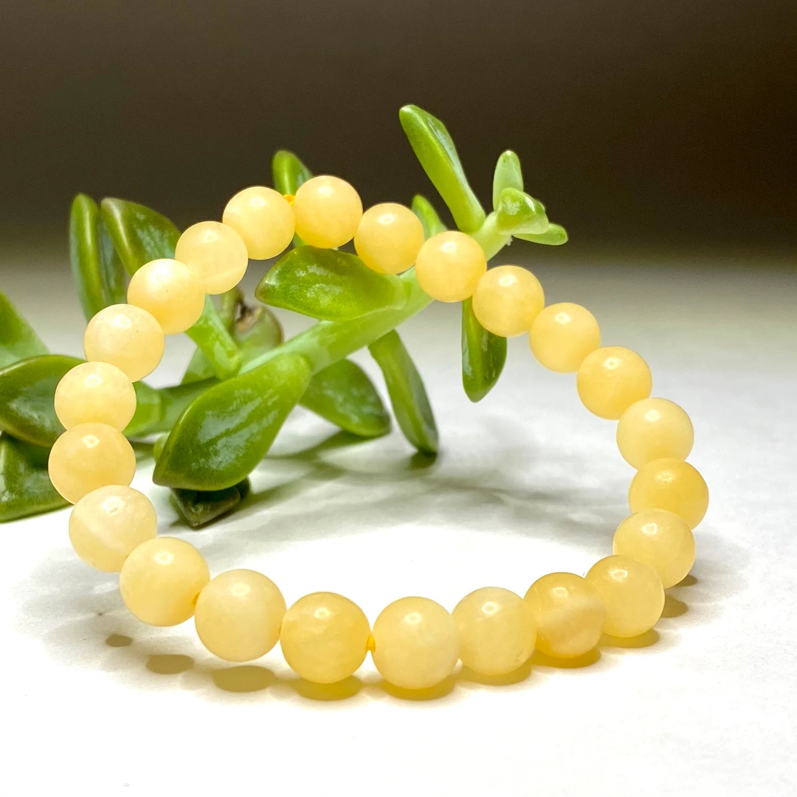 Yellow Calcite Bracelet - WorldOfOorja