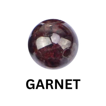 Garnet bead