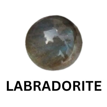 Labradorite bead