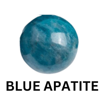 Blue Apatite bead
