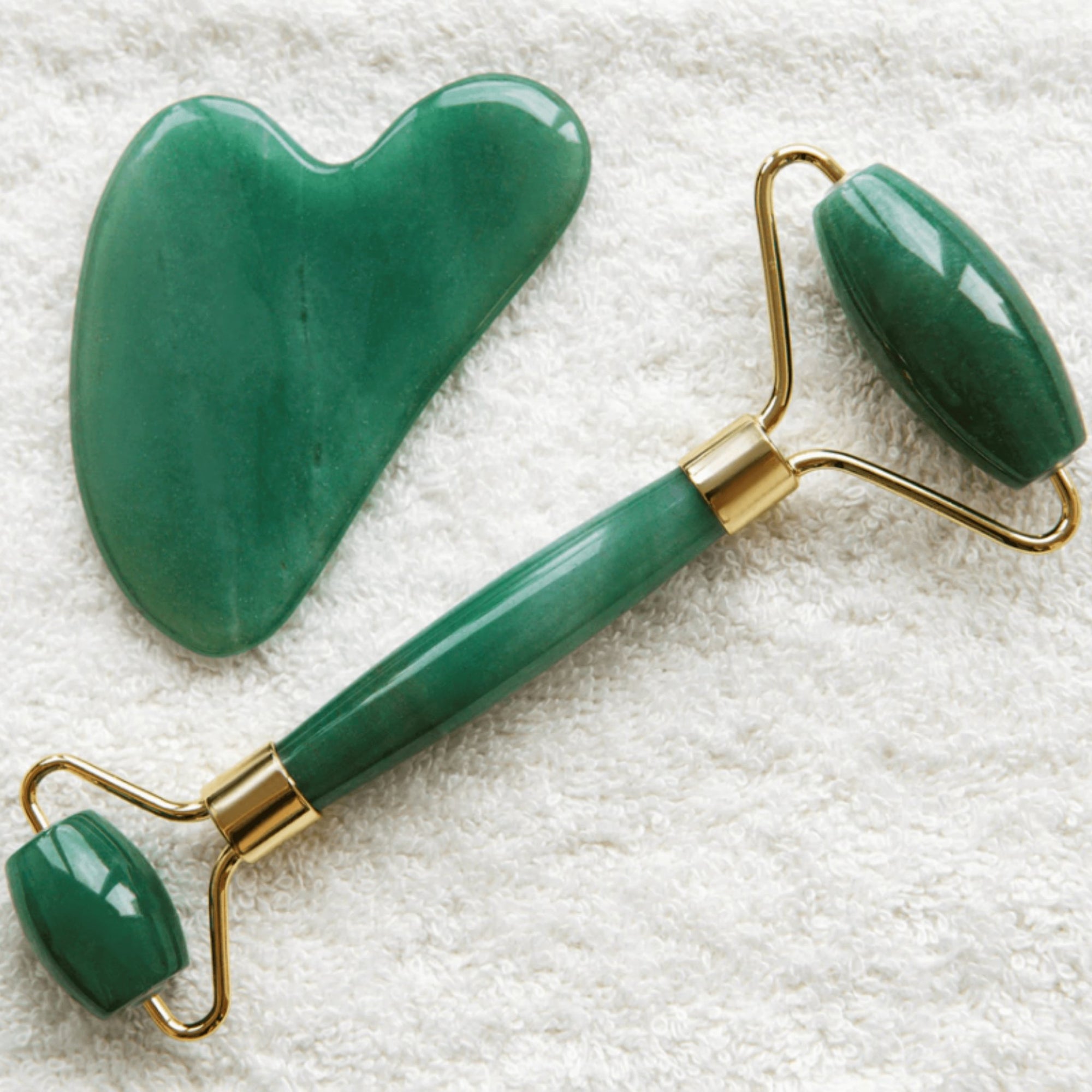 Jade Roller & Gua Sha Combo - WorldOfOorja