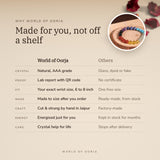 Why World of Oorja – 7 Chakra Bracelet made for you, finished by hand in Jaipur