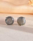 Labradorite Studs - WorldOfOorja