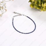 Lapis Lazuli Anklet - WorldOfOorja