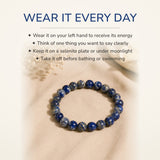 How to wear your Lapis Lazuli Bracelet