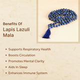 Lapis Lazuli Mala - WorldOfOorja