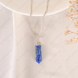 Lapis Lazuli Pencil Pendant - WorldOfOorja
