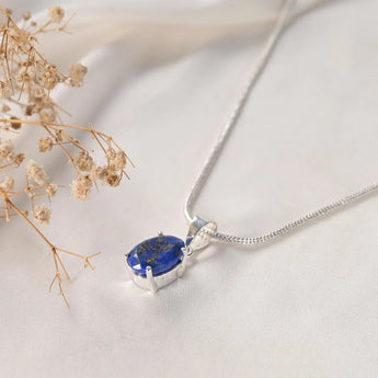 Lapis Lazuli Pendant – Wisdom & Communication – World of Oorja (image 5)