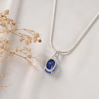 Lapis Lazuli Pendant – Wisdom & Communication – World of Oorja (image 6)