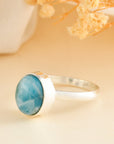 Larimar ring - WorldOfOorja