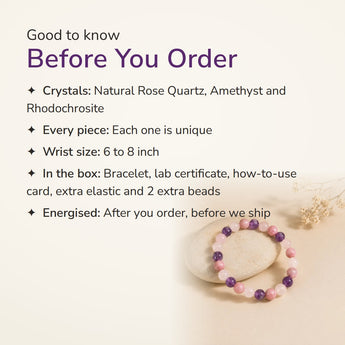 Love & Stress Relief Bracelet – good to know before you order