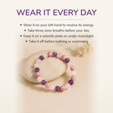 How to wear your Love & Stress Relief Bracelet