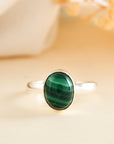 Malachite ring - WorldOfOorja