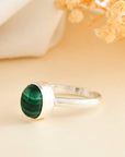 Malachite ring - WorldOfOorja