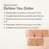 Manifestation Keychains – good to know before you order