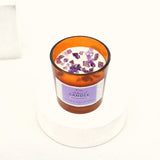 Mini Amethyst Tranquil Dreams Candle - WorldOfOorja