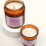 Mini Rose Quartz Rose Kiss Candle - WorldOfOorja