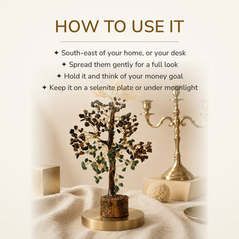 How to use your Money Attraction Crystal Tree