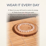 How to wear your Moonstone Bracelet
