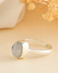 Moonstone ring - WorldOfOorja