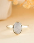 Moonstone ring - WorldOfOorja