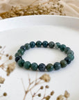 Moss agate bracelet - WorldOfOorja