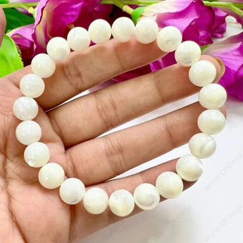 Mother Of Pearl Bracelet - WorldOfOorja