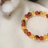 Mulank 1 Crystal Bracelet natural stones detail - WorldOfOorja
