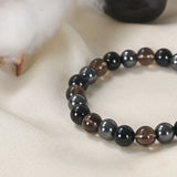 Mulank 4 Crystal Bracelet natural stones detail - WorldOfOorja