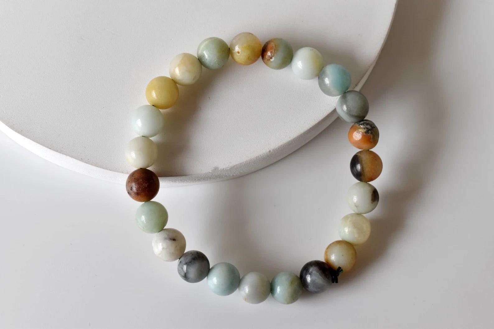 Multi - amazonite bracelet - WorldOfOorja