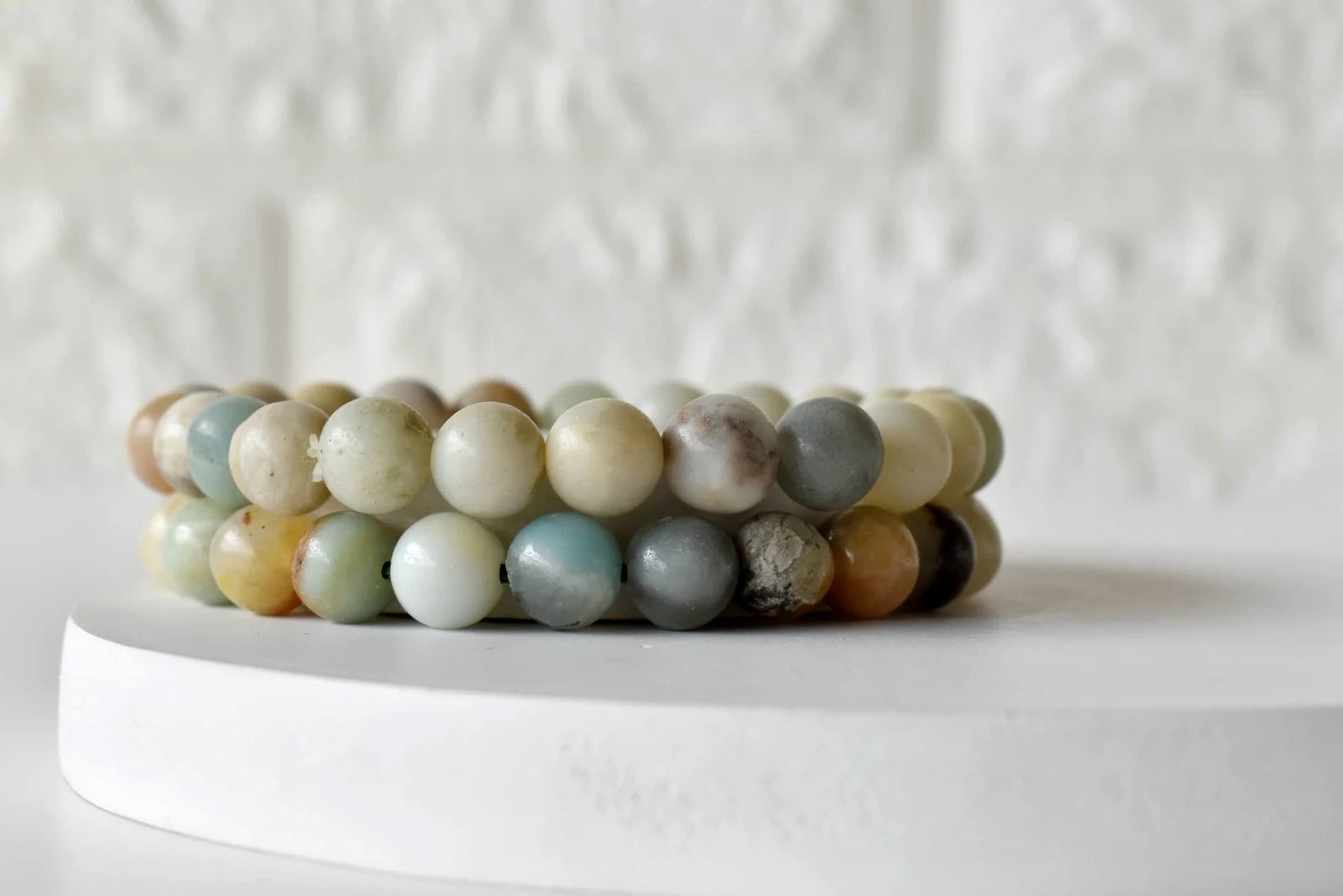 Multi - amazonite bracelet - WorldOfOorja