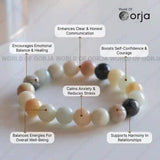Multi - amazonite bracelet - WorldOfOorja