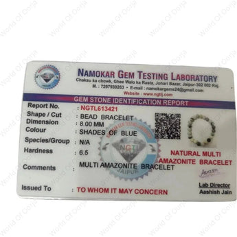 Multi - amazonite bracelet - WorldOfOorja