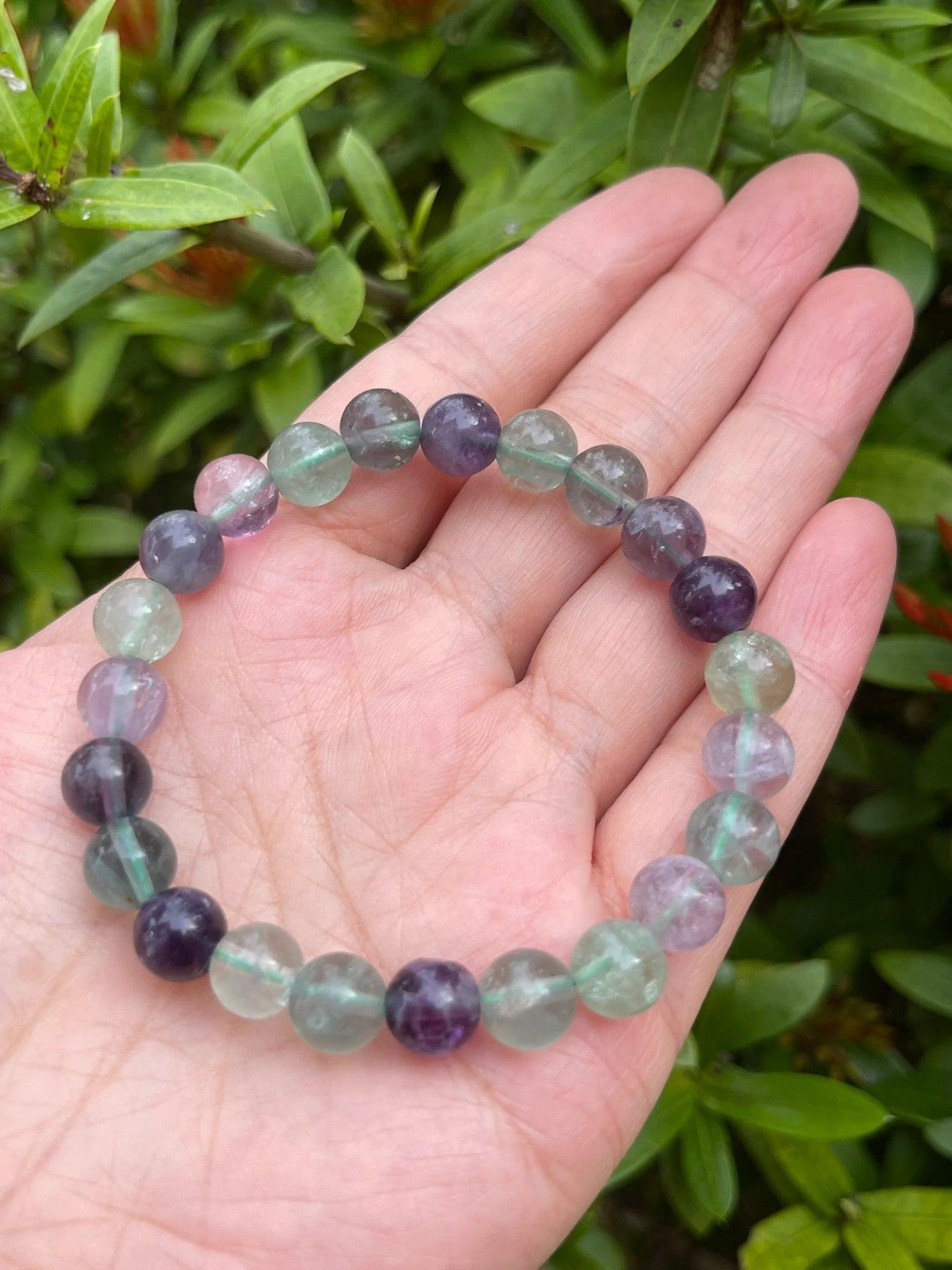 Multi - Fluorite Bracelet - WorldOfOorja