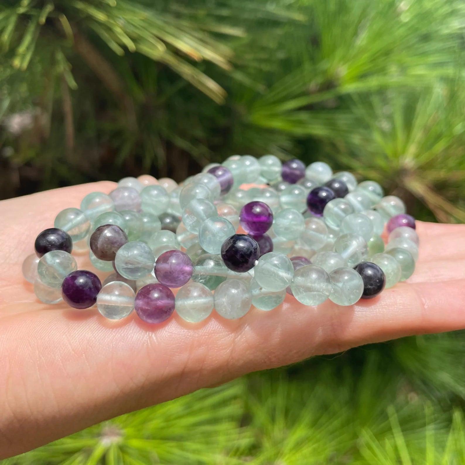 Multi - Fluorite Bracelet - WorldOfOorja