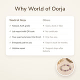 Why World of Oorja – Multi-Fluorite Bracelet