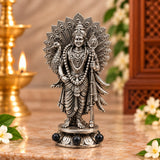 Murugan idol in silver plated finish