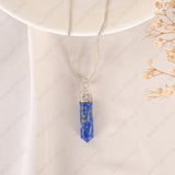 Authentic Lapis Lazuli Pencil Pendant