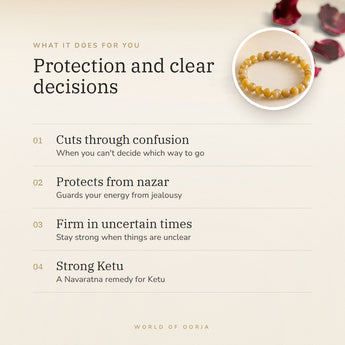 Cat's Eye bracelet benefits – World of Oorja