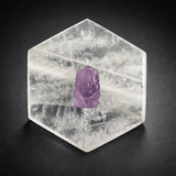 Amethyst Ganesha idol for car