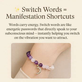 Personalised Manifestation Switch Words - WorldOfOorja