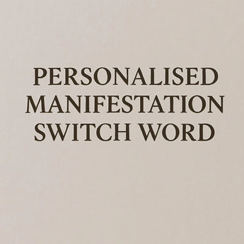 Personalised Switch Word card for the couple