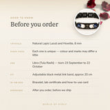 Libra Metal Zodiac Bracelet – before you order: size, what is in the box, energised after order