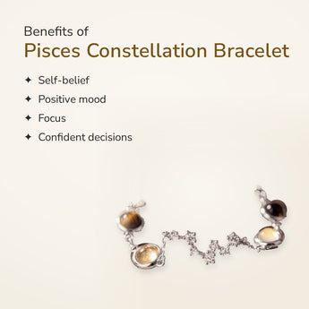 Benefits of Pisces Constellation Bracelet – World of Oorja